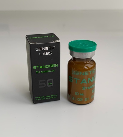 Фото 2 - Stanogen Genetic (Станозолол суспензия) 10ml 50mg/ml