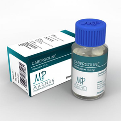 Каберголин Magnus cabergoline tablets 0.5mg (банка 20шт)